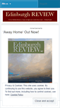 Mobile Screenshot of edinburgh-review.com