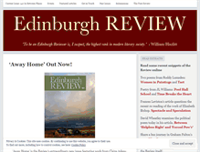 Tablet Screenshot of edinburgh-review.com